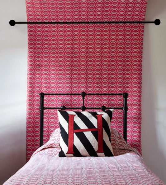 Arcade Fabric - Raspberry - Barneby Gates - BGF030201 - Premier Wallcovering