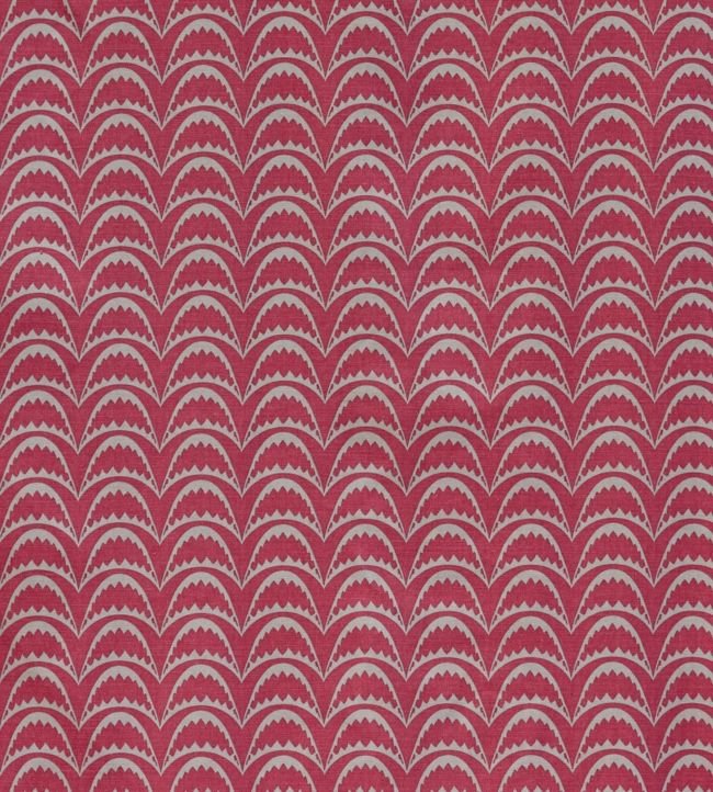 Arcade Fabric - Raspberry - Barneby Gates - BGF030201 - Premier Wallcovering