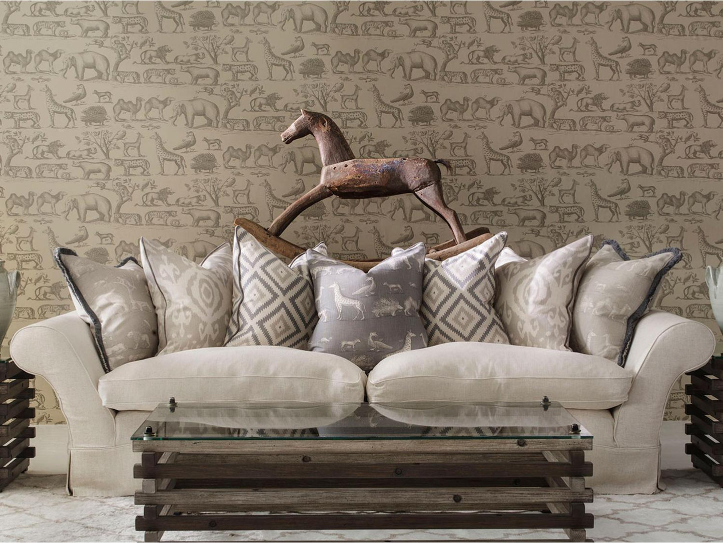 Ark Wallpaper - Cloud - Andrew Martin - MUSARCL - Premier Wallcovering