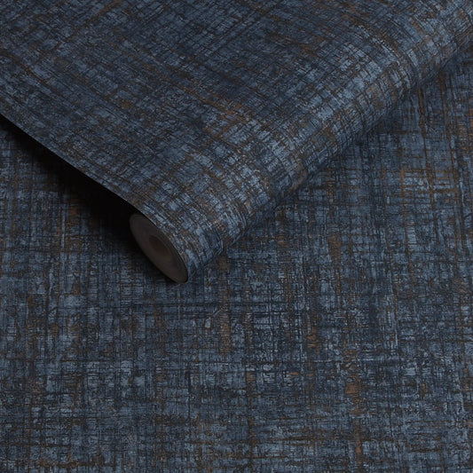 Armando Wallpaper - Navy - Graham & Brown - 124139 - Premier Wallcovering