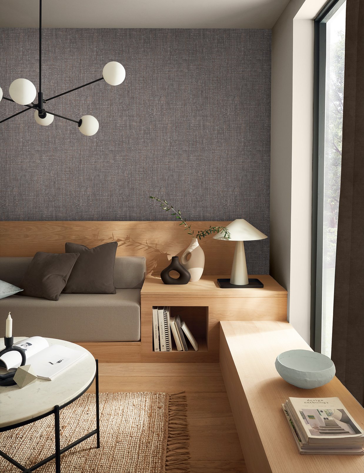 Armando Wallpaper - Hazel - Graham & Brown - 124140 - Premier Wallcovering