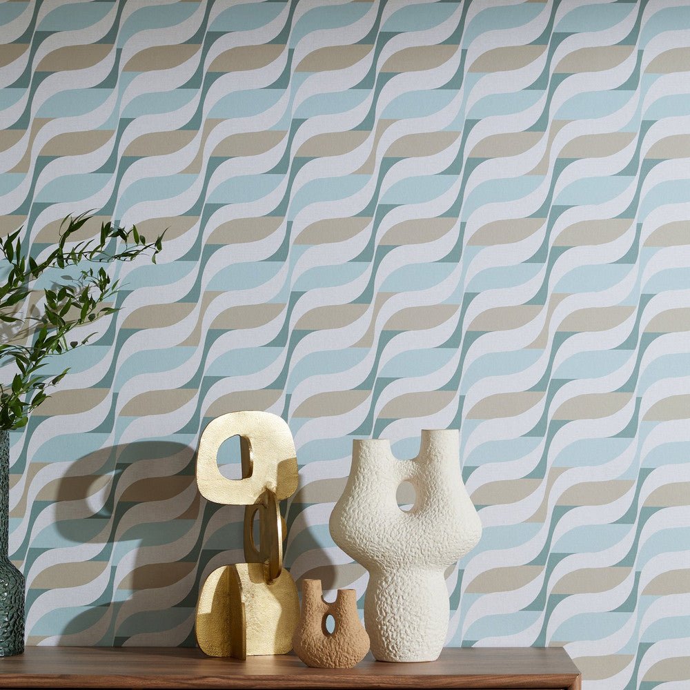 Art & Nature Geo Wallpaper - Multi - Next - 121199 - Premier Wallcovering