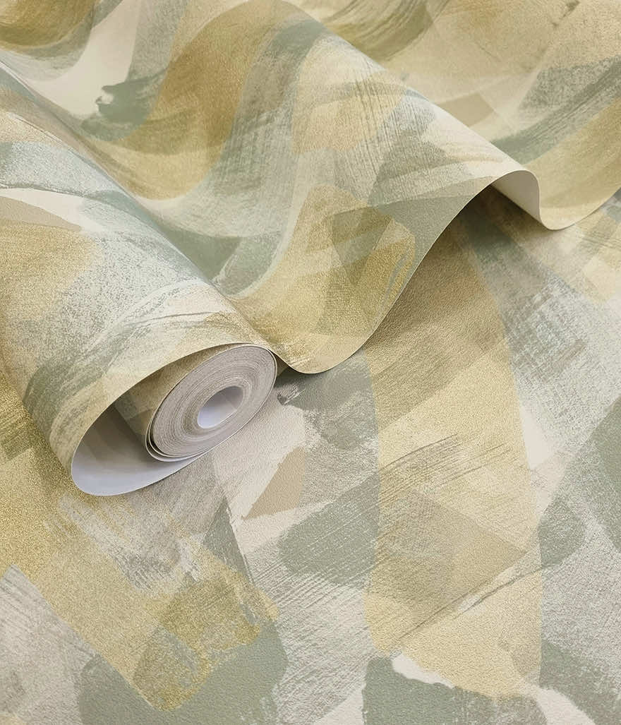 Artistry Wallpaper - Green / Beige - Holden Décor - 36322 - Premier Wallcovering