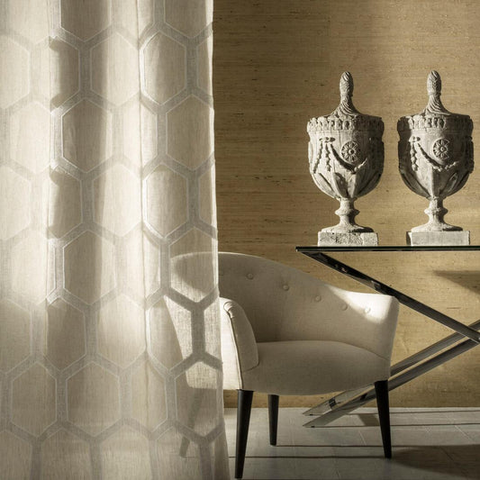 Ashanti Wallpaper - Bark - Andrew Martin - ECASBA - Premier Wallcovering