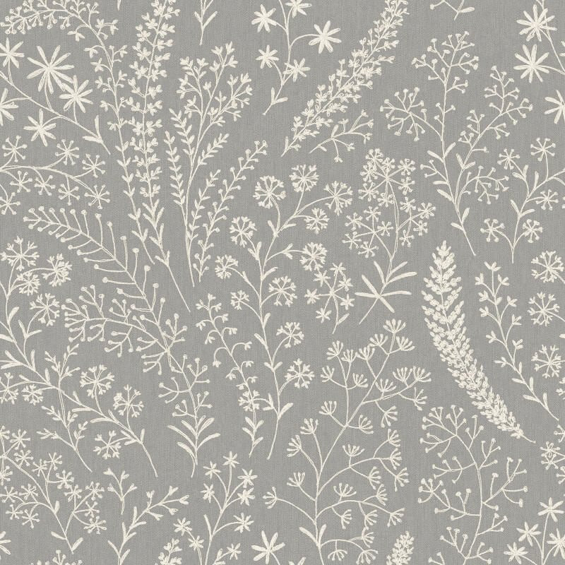 Asperia Astrid Trail Wallpaper - Grey/Cream - Grandeco - A58703 - Premier Wallcovering