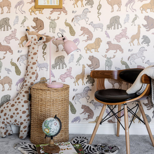 Assemble Wallpaper - Cashmere - Wear The Walls - ASCC894152 - Premier Wallcovering