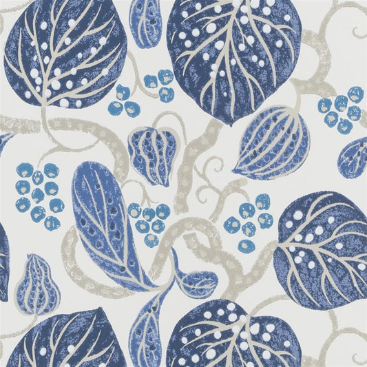 Astasia Wallpaper - Indigo - William Yeoward - PWY9002/01 - Premier Wallcovering