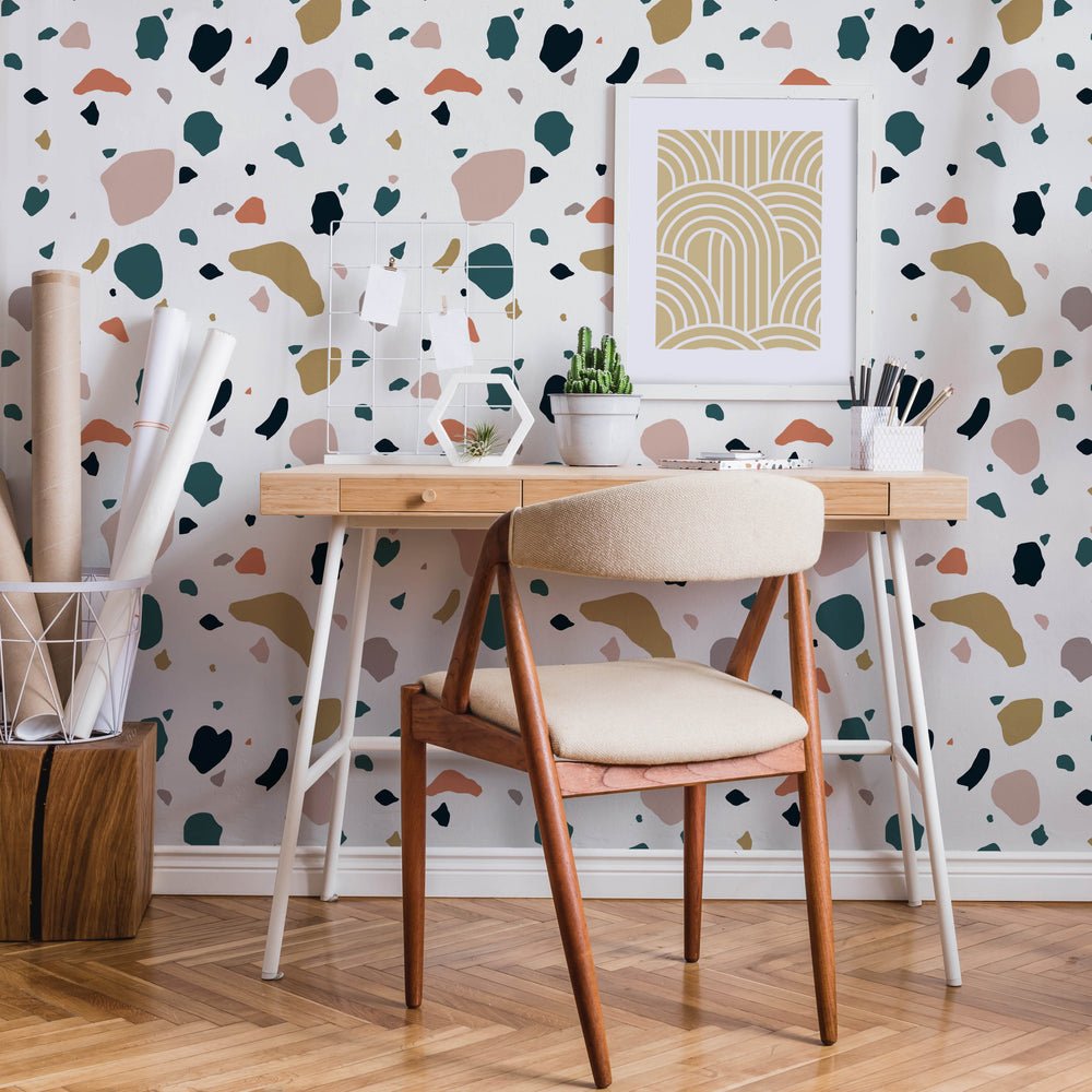 Asteroid Wallpaper - Muted Tones - Lust Home - LH900098 - Premier Wallcovering