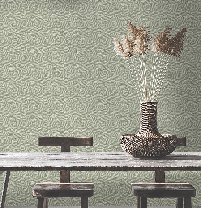 Atakora Wallpaper - Green - Holden Décor - 65893 - Premier Wallcovering