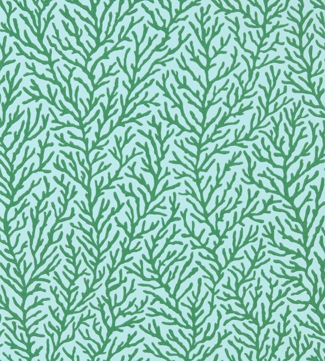Atoll Wallpaper - Seaglass/Emerald - HTEW112769 - Harlequin - Premier Wallcovering