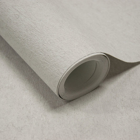 Attitude Casper Plain Texture Wallpaper - Grey - Grandeco - A65602 - Premier Wallcovering
