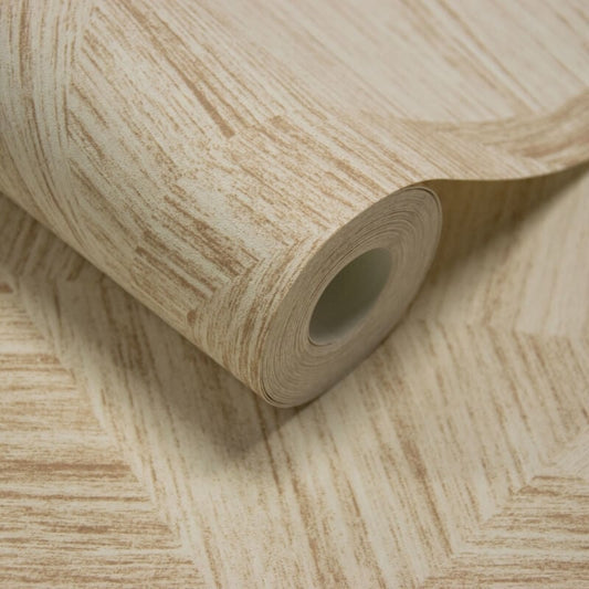 Attitude Talenso Geometric Wallpaper - Taupe - Grandeco - A66601 - Premier Wallcovering