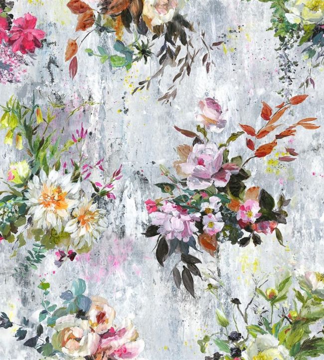 Aubriet Wallpaper - Fuchsia - PDG717/01 - Designers Guild - Premier Wallcovering