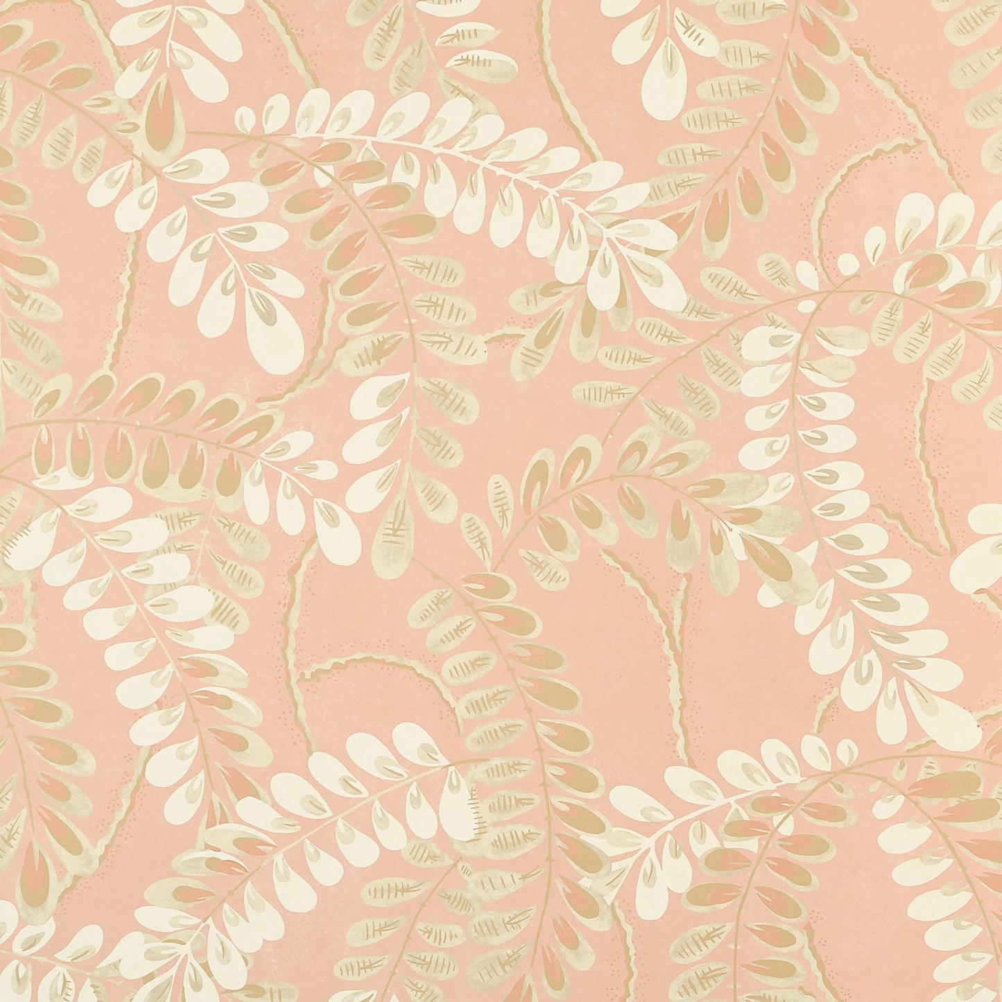 Augusta Wallpaper - Apricot - Thibaut - T45041 - Premier Wallcovering