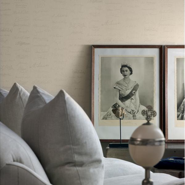 Autograph Wallpaper - Linen - Andrew Martin - NAVAULI - Premier Wallcovering