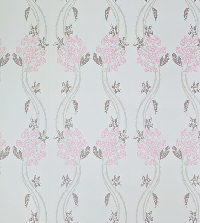 Autumn Berry Wallpaper - Vintage Pink - BG1100202 - Barneby Gates - Premier Wallcovering