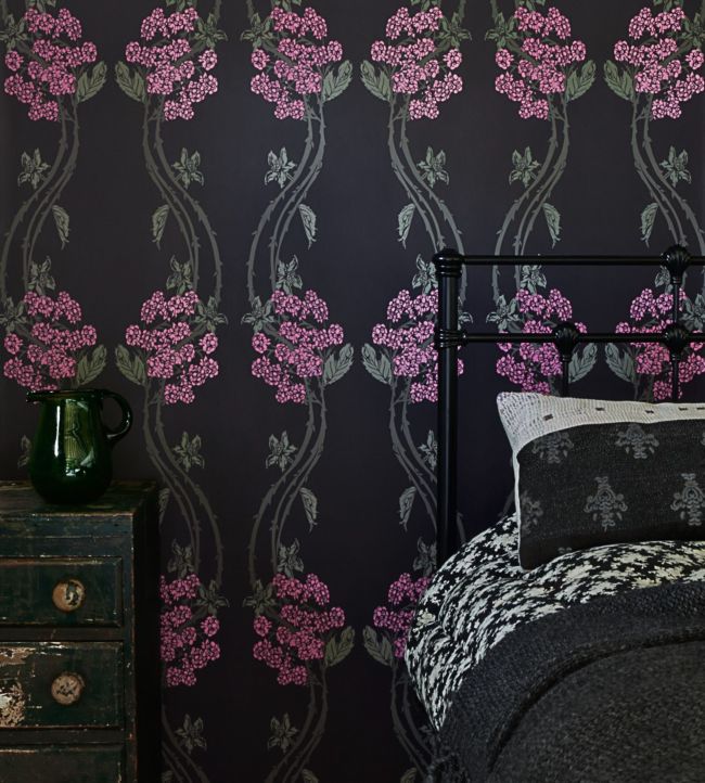 Autumn Berry Wallpaper - Blackberry - BG1100201 - Barneby Gates - Premier Wallcovering