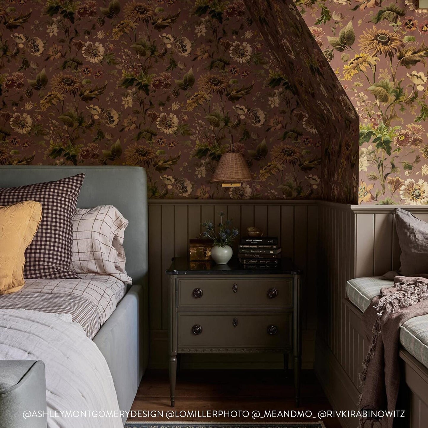 Avalon Wallpaper - Puce - Pink - House of Hackney - 1 - WA - AVA - DI - PNK - XXX - Premier Wallcovering