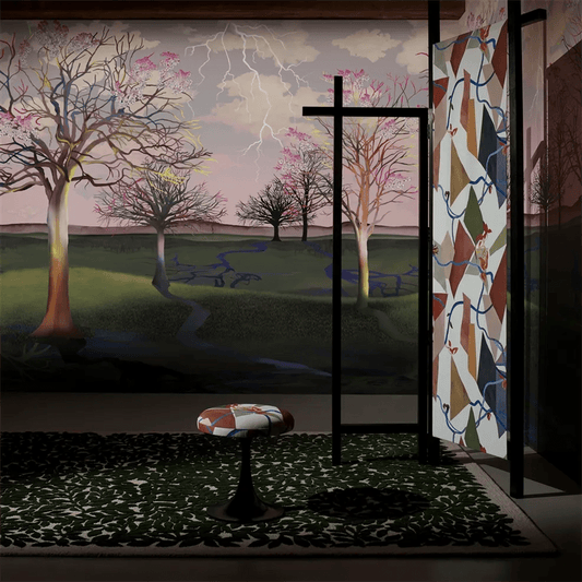 Avant Le Mistral Wallpaper - Cypres - Christian Lacroix - PCL7057/01 - Premier Wallcovering