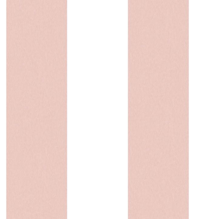 Awning Stripe Fabric - Blush Pink - Woodchip & Magnolia - WMF - 413 - 03LD - Premier Wallcovering