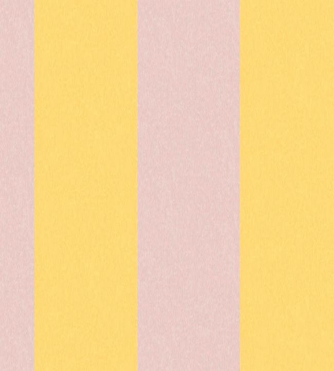 Awning Stripe Fabric - Lemon Sherbet - Woodchip & Magnolia - WMF - 413 - 11LD - Premier Wallcovering