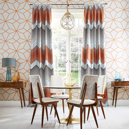 Axal Wallpaper - Rust - HMWF111979 - Harlequin - Premier Wallcovering