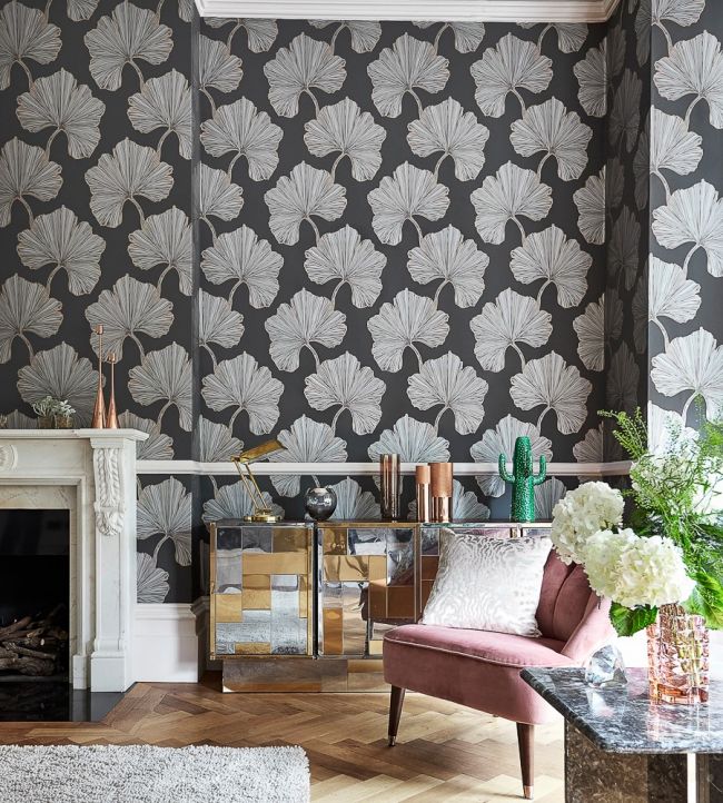 Azurea Wallpaper - Champagne - HLUT111712 - Harlequin - Premier Wallcovering