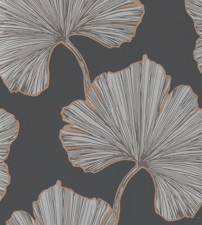 Azurea Wallpaper - Ebony/Rose Gold - HLUT111713 - Harlequin - Premier Wallcovering
