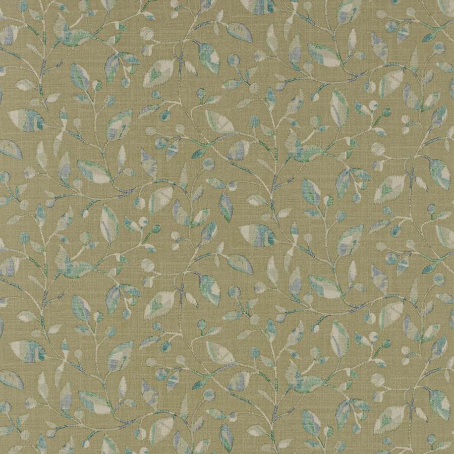 Azzura Wallpaper - Sand/Blue - J8015 - 05 - Jane Churchill - Premier Wallcovering