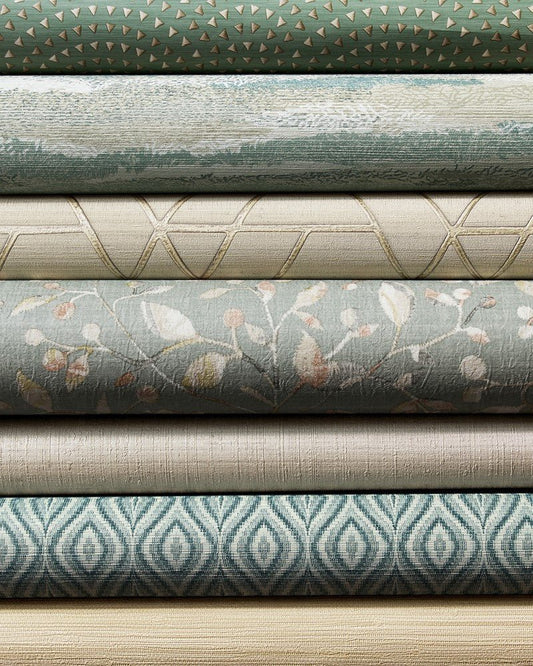 Azzura Wallpaper - Steel - J8015 - 01 - Jane Churchill - Premier Wallcovering