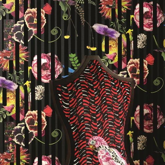 Babylonia Nights Soft Wallpaper - Crepuscule - Christian Lacroix - PCL7019/01 - Premier Wallcovering