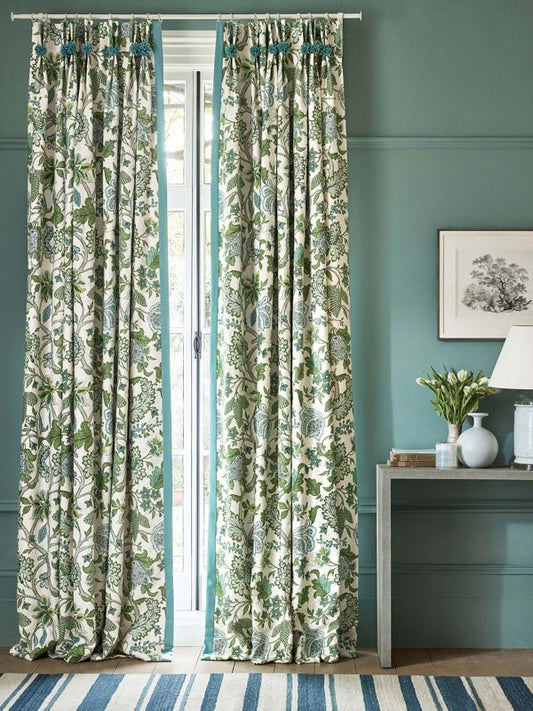 Bagatelle Fabric - Bleu de Chine - Manuel Canovas - 04725/01 - Premier Wallcovering