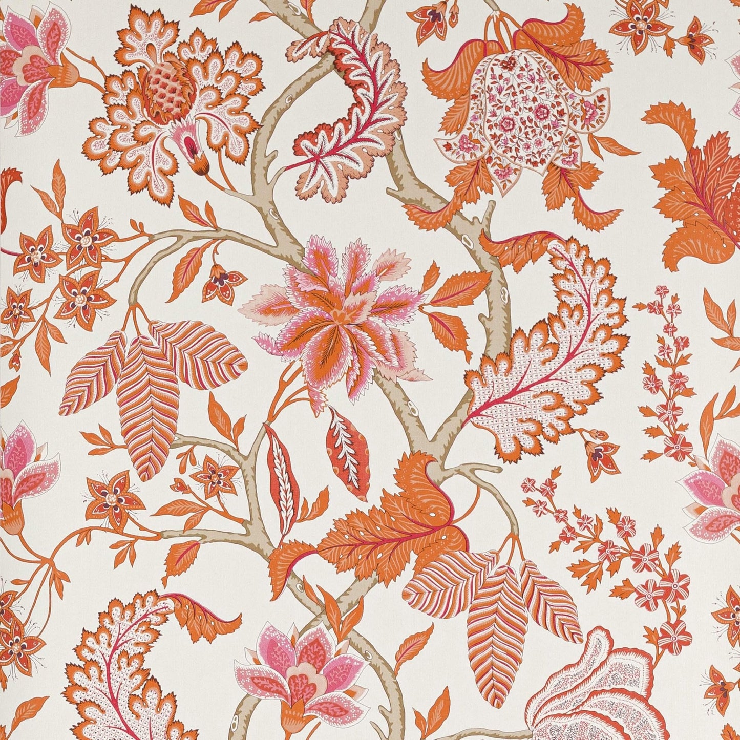 Bagatelle Wallpaper - Mandarine - Manuel Canovas - 03115-03 - Premier Wallcovering