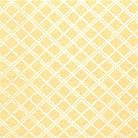 Bahamian Trellis Wallpaper - Yellow - Thibaut - T7077 - Premier Wallcovering