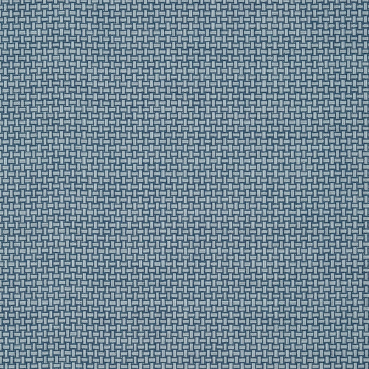 Baker Weave Wallpaper - Navy - Thibaut - T2940 - Premier Wallcovering