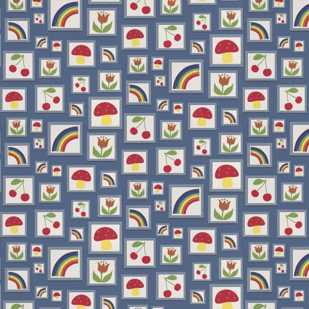 Balance Wallpaper - Woad - Little Greene - 0231BAWOADZ - Premier Wallcovering