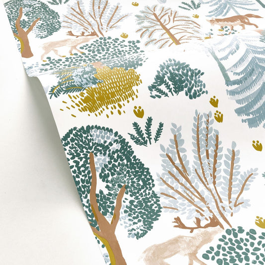 Ballad Wallpaper - D'eau Fond Blanc - Caselio - 102937012 - Premier Wallcovering