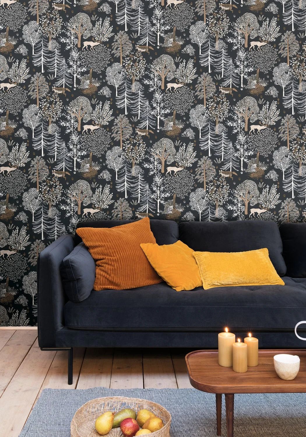 Ballad Wallpaper - Noir blanc - Caselio - 102936033 - Premier Wallcovering