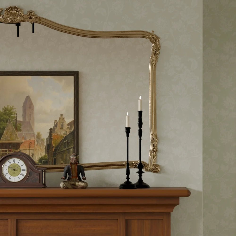 Balmoral Baroque Wallpaper - Warm Grey - LAN100211 - Lucie Annabel - Premier Wallcovering
