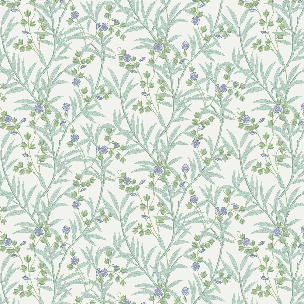 Bamboo Floral Wallpaper - Mambo - Little Greene - 0267BAMAMBO - Premier Wallcovering