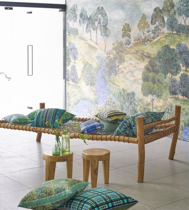 Bandipur Wallpaper - Sky - PDG1134/01 - Designers Guild - Premier Wallcovering