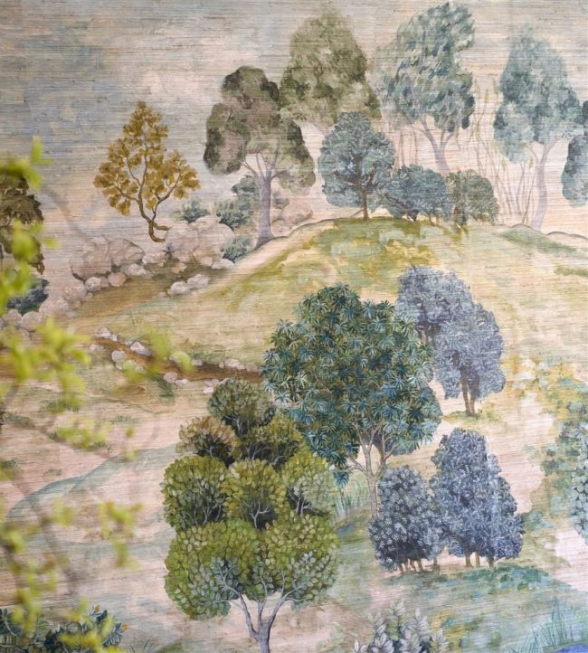 Bandipur Wallpaper - Sky - PDG1134/01 - Designers Guild - Premier Wallcovering