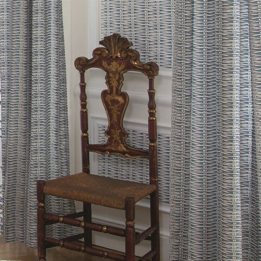 Barbade Fabric - Turquoise - Christian Lacroix - FCL2278/01 - Premier Wallcovering