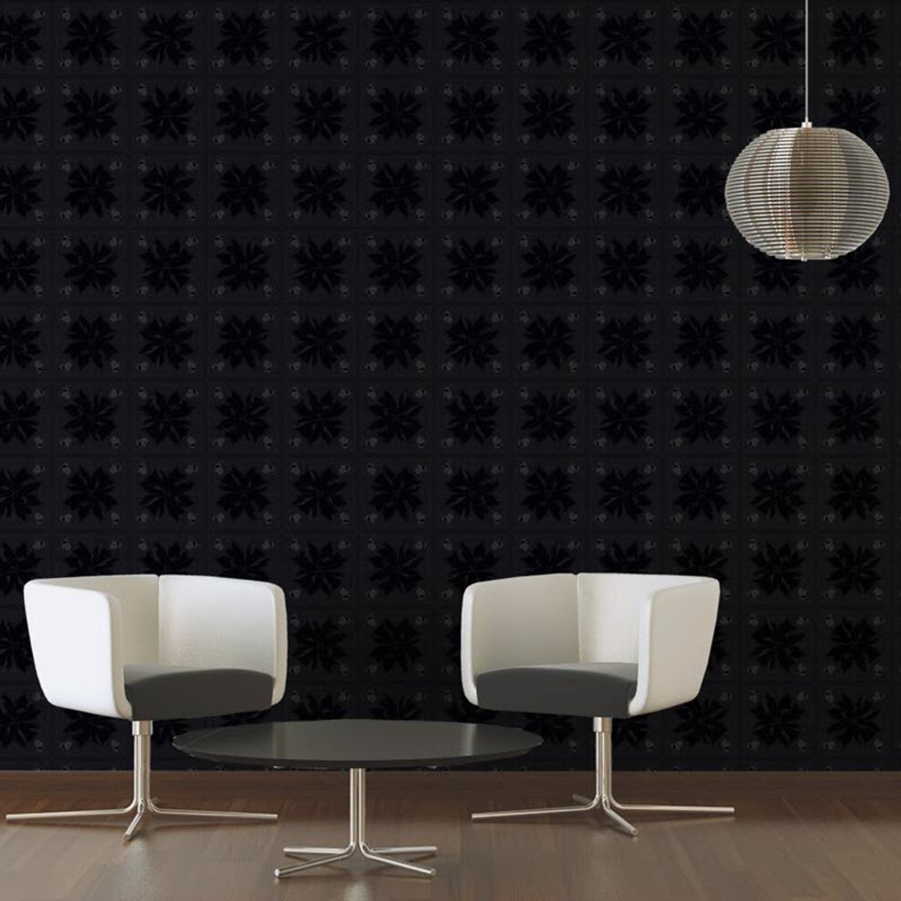 Baroque Wallpaper - Black - A S Creation - Karl Lagerfield - 37845 - 3 - Premier Wallcovering