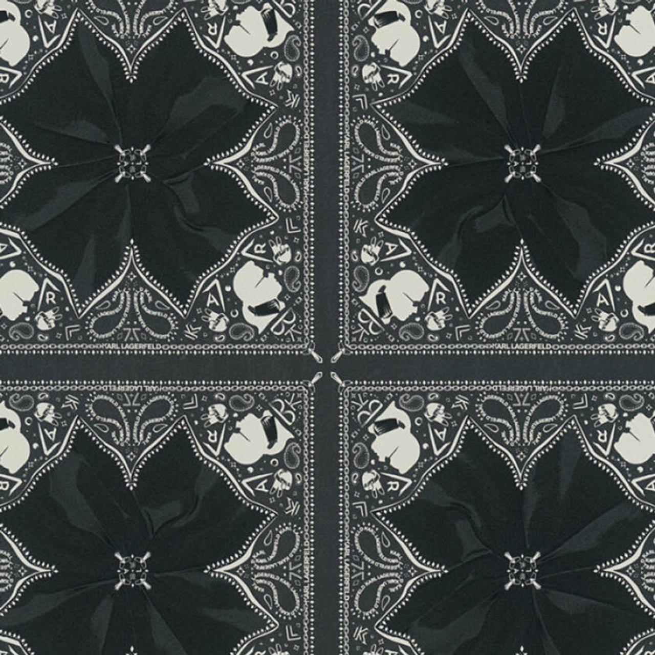Baroque Wallpaper - Charcoal - A S Creation - Karl Lagerfield - 37845 - 2 - Premier Wallcovering