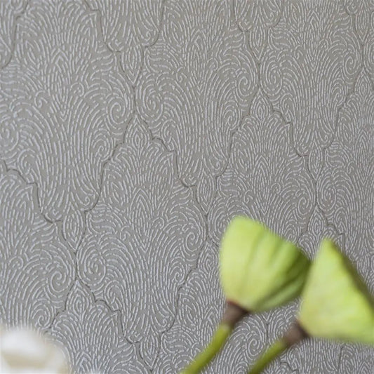 Basilica Wallpaper - Silver - PDG688/03 - Designers Guild - Premier Wallcovering