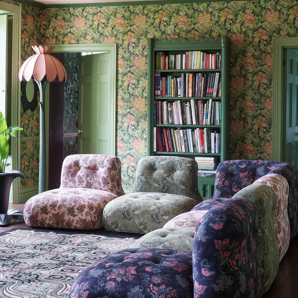 Bathsheba Wallpaper - House of Hackney - 1 - WA - BAH - DI - VER - XXX - Premier Wallcovering