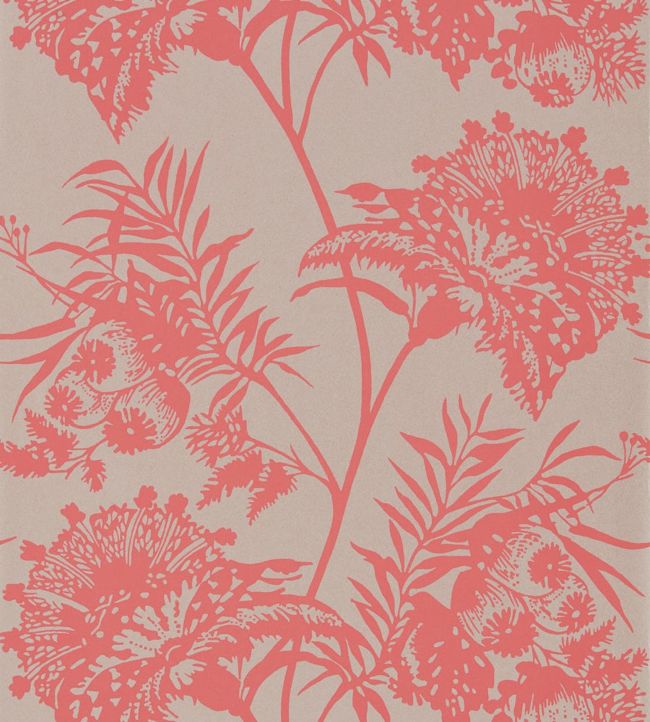 Bavero Wallpaper - Coral - HZAP111766 - Harlequin - Premier Wallcovering