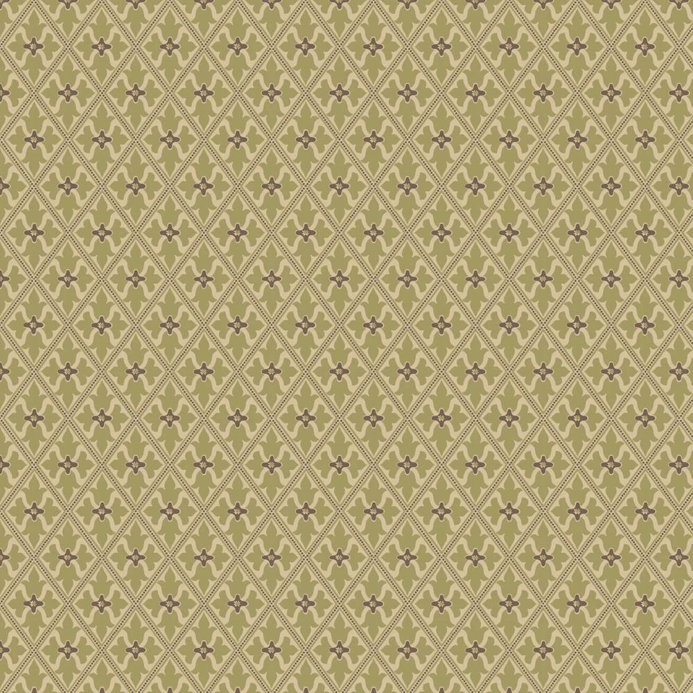 Bayham Abbey Wallpaper - Citrine - Little Greene - 0277BACITRI - Premier Wallcovering