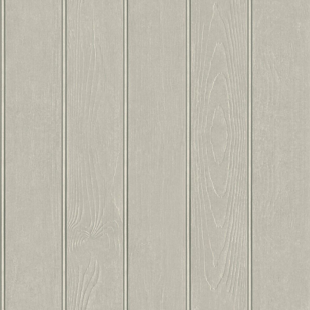 Beaded Wood Panel Wallpaper - Grey - Belgravia - 5913 - Premier Wallcovering